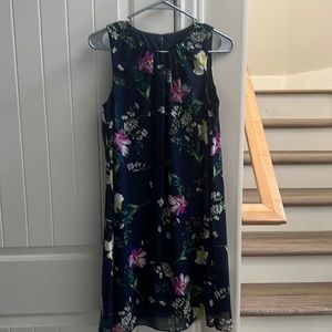 NWT DKNY Sleeveless floral dress size 4